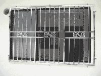 Polished Stainless Steel Window Grills
