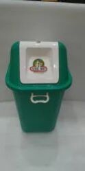 Green Plastic Dustbin