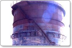 VERTICAL CONE ROOF TANK