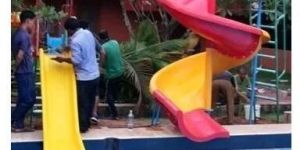 Swimming Pool Slides