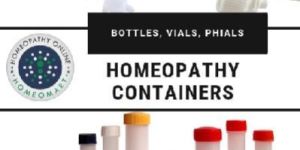 Homeopathy Plastic Pills Empty Bottles Opaque Super, 1/2 DramPack of 100