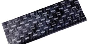 Rubber Step Mat with Crisscross