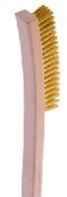 Brass Bristles Scratch Brush