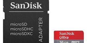SANDISK MICRO ULTRA 16 GB -CLASS 10-48 MB