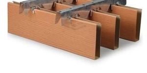 Wooden Baffle Ceiling