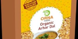 ORNA Organic Arhar Dal Vacuum Packed 500g