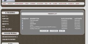 Electronic Tender Management