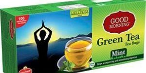 Good Morning Green Tea Mint Tea Bags