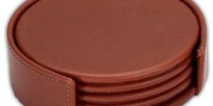 Leather Coaster Set