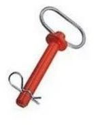 Orange Hitch Pin