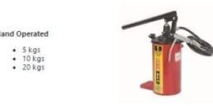200 Kg Air Operated Grease Pump