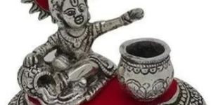 Aluminium Bal Krishna Idol