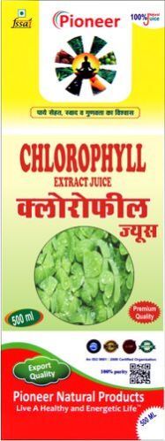 Chlorophyll Juice