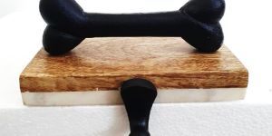 BLACK BONE STOCKING HOLDER
