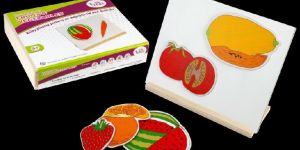 LET'S KNOW ABOUT - FRUITS VEGETABLES Educational toys