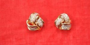 Gold Plated Floral Earring