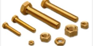 Brass Hex Bolts and Nuts