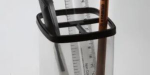 Transparent Pen Stand