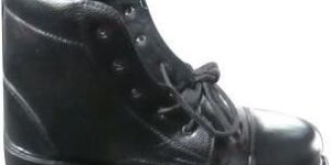 Leather Security Guard Shoes