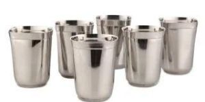 Stainless Steel Glass Set