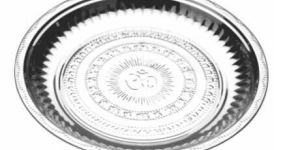 Stainless Serving Pooja Thali