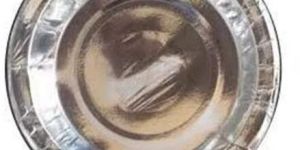 Silver Coated Disposable Paper Plate