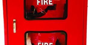 FRP Fire Extinguisher Box Double Door