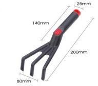 Wonderland Garden Cultivator Black : Garden Tools