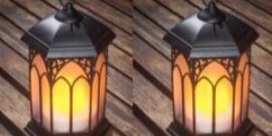 Wonderland Set of 2: LED Lantern