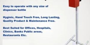 Foot Operated Sanitizer Dispenser