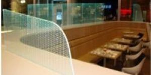 Transparent Screen Printed Glass