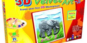3D Velvet Art -2 Creative Educational Preschool Game