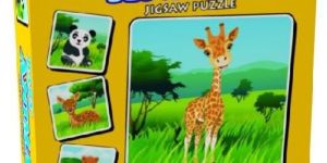 Jigsaw Baby Animals Educational Intellectual Brainy Puzzle