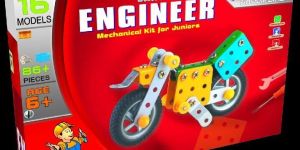 Little Engineer - Dhoom Bike Educational Learning Preschool Building Blocks Game