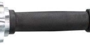 DUMBBELL BAR WITH RUBBER HANDLE