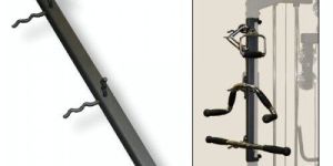 GYM MOUNTED ACCESSORY RACK