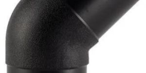 Black HDPE Bend