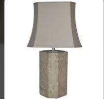 Stone Table Lamp