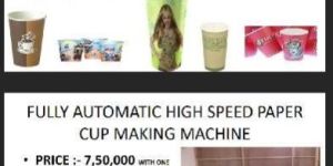 Paper Cup Machine