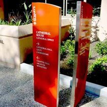 Way Finding Signs Board