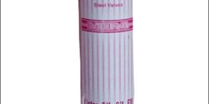 PLANE and PRINTED ROUND TIN CONTAINER