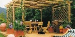 Cumaru Wood Pergola