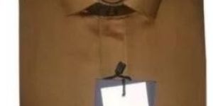 Mens Brown Plain Shirt