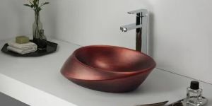 Bronze Ceramic Wash Basin