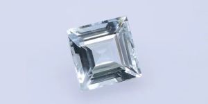 Aquamarine Faceted Gemstone