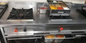 Commercial Two Burner Gas