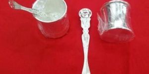 Silver Panchapatra Set