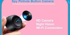 Button Spy Hidden Camera
