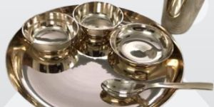 Kansa / Bronze Thali Set