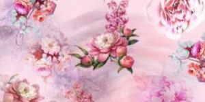 Poly Reyon Print Fabric